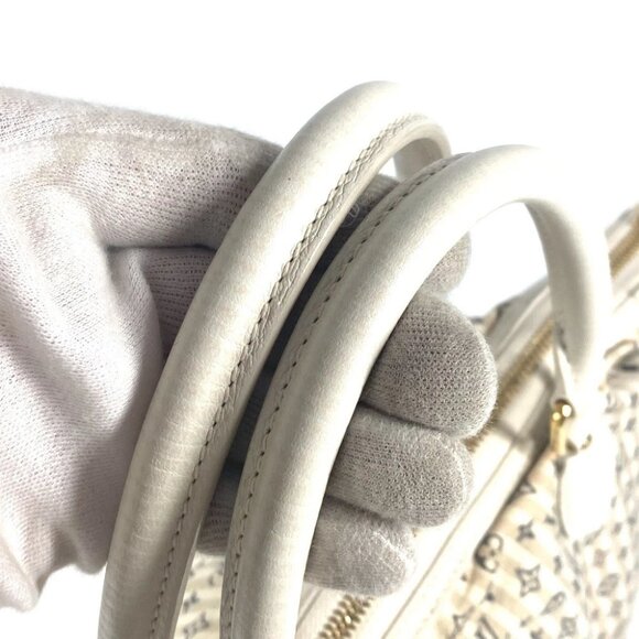 LOUIS VUITTON M95492 Monogram Mini-Lin Croisette Marina GM Hand Bag Tote Bag - Picture 6 of 13